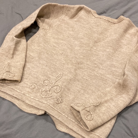 Wool boho sweater - Picture 8 of 14
